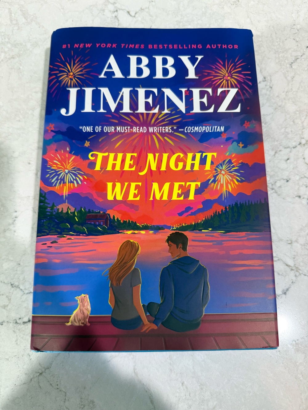 The Night We Met — Colorful Sunset Cover Paperback
